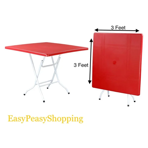 Foldable Plastic Dining Table