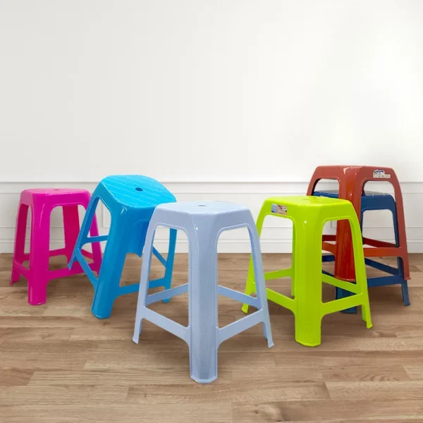 Maxware Plastic Stool Square Stool